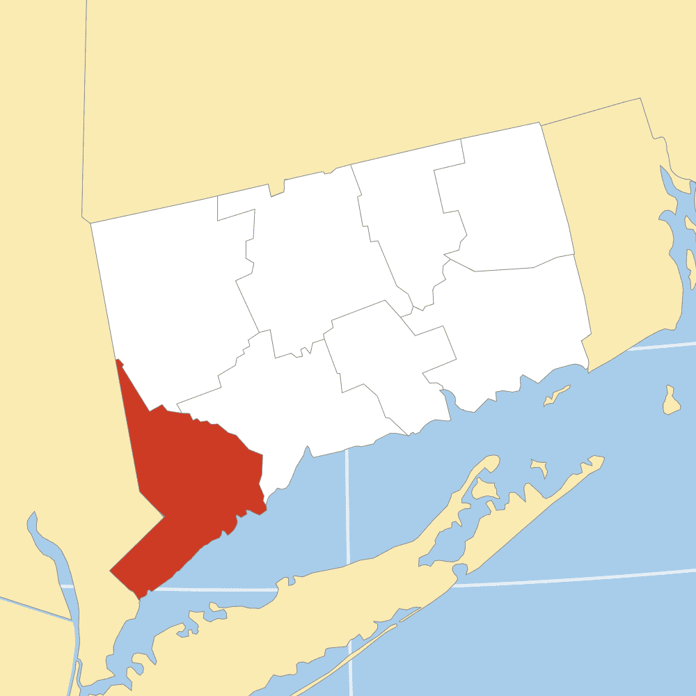 Fairfield County map